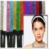 Kenz Laurenz 12 Sparkly Sequin Glitter Headbands Grab Bag Assorted Pack Girls Headbands Sparkly Hair Head Bands (Assorted Glitter) view 4