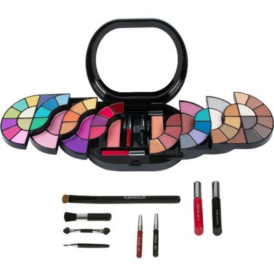 Makeup Set Cameo Palette kit - Eye Shadows, Lip Colors & More Ultimate Color Combination - All in One New Edition