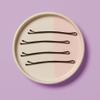 Diane Curved Hair Bobby Pins for Women  Bulk Pack of 40 Large 2.5 Bobby Pins - Black, Curved Flat Design with Ball Tips, D428 view 4