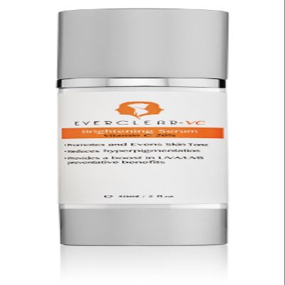 #1 BEST Selling Vitamin C 20% Brightening Serum, Get rid of Sun Spots, Dark Spots, and Age Spots with UVA/UVB Protection - EverClear VC