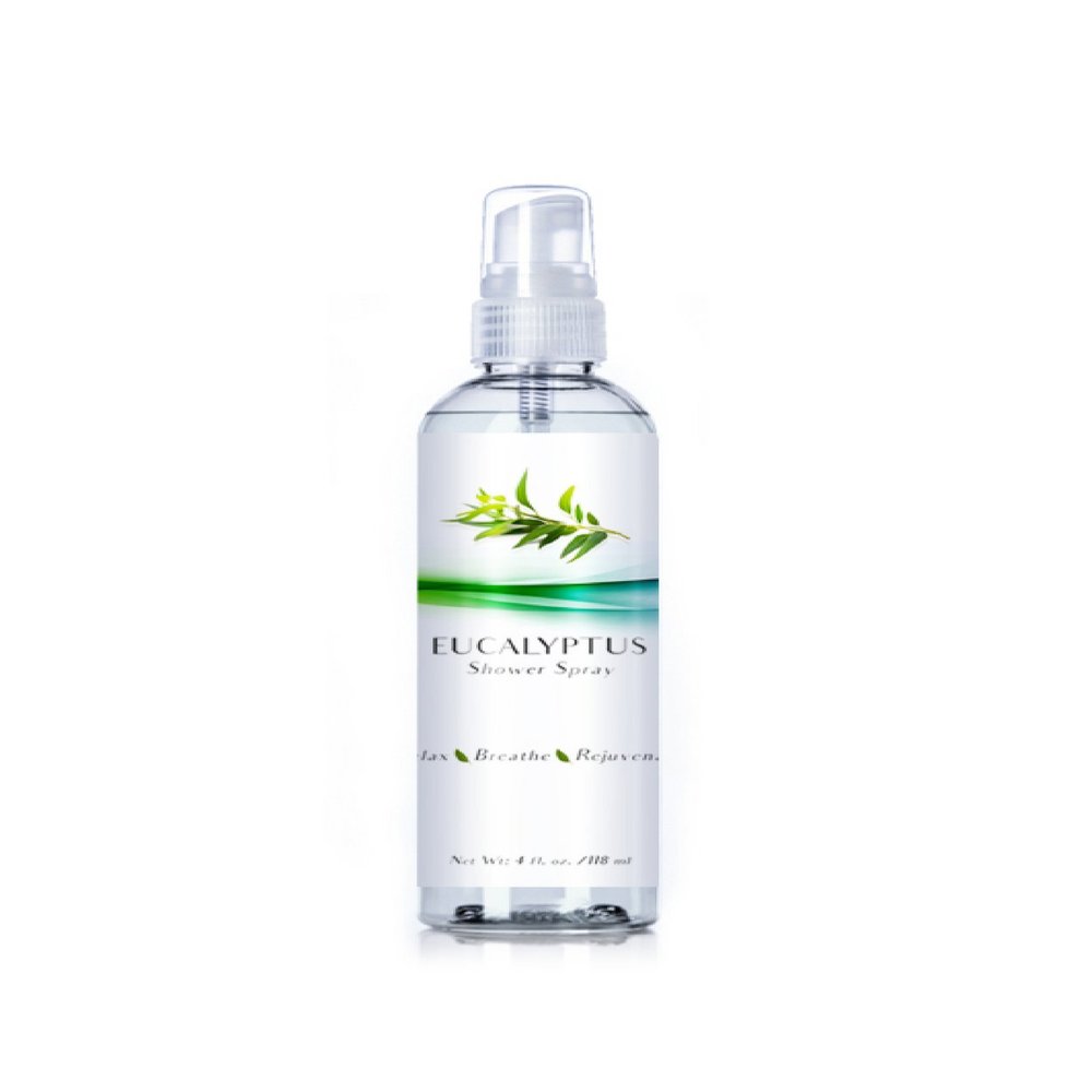 Three Drops of Life Pure Eucalyptus Shower Spray, Premium Essential Oil Mist Shower Steamer Spray, Steam Shower Spray, Spa Shower Spray and Bath (Eucalyptus Spray for Shower, 4oz)