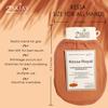 Original Kessa Exfoliating Glove - Salmon Beige - Microdermabrasion Exfoliating Mitts, Removes unwanted dead skin, dirt and grime and Keratosis Pilaris. Great for spray tan removal. 1 unit view 4