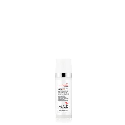 M.A.D Skincare Photo Guard SPF 50 Broad Spectrum Self-Adjusting Foundation Serum - Neutral - by Maximum Active Dermaceuticals