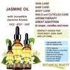 Botanical Beauty JASMINE OIL 100% Natural Cold Pressed Carrier Oil (NOT ESSENTIAL OIL) 0.33 Fl.oz.- 10 ml. for Face, Skin, Body, Hair and Nail Care, Anti - aging Face Beauty Oil view 4