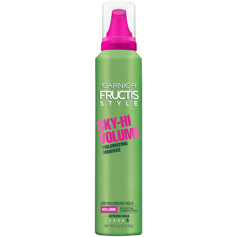 Garnier Fructis Style Sky-Hi Volume Volumizing Mousse, 6.4 oz.