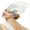 BABEYOND Carnival Feather Headpiece Showgirl Feather Pageant Headband 1920s Flapper Headband view 1
