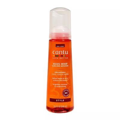 Cantu Natural Hair Wave Whip Curling Mousse,8.4 oz