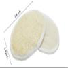 2x Natural Exfoliating Loofah Luffa Loofa Pad Scrubber Shower Cleaning Body Scrubber view 2