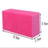 12PCS Colofull Square Nail File Sponge Art Buffer Buffing Polishing Manicure Polisher Pedicure Nail Tool Kit Set Sanding Block Grit For Toenails Fingernails view 3