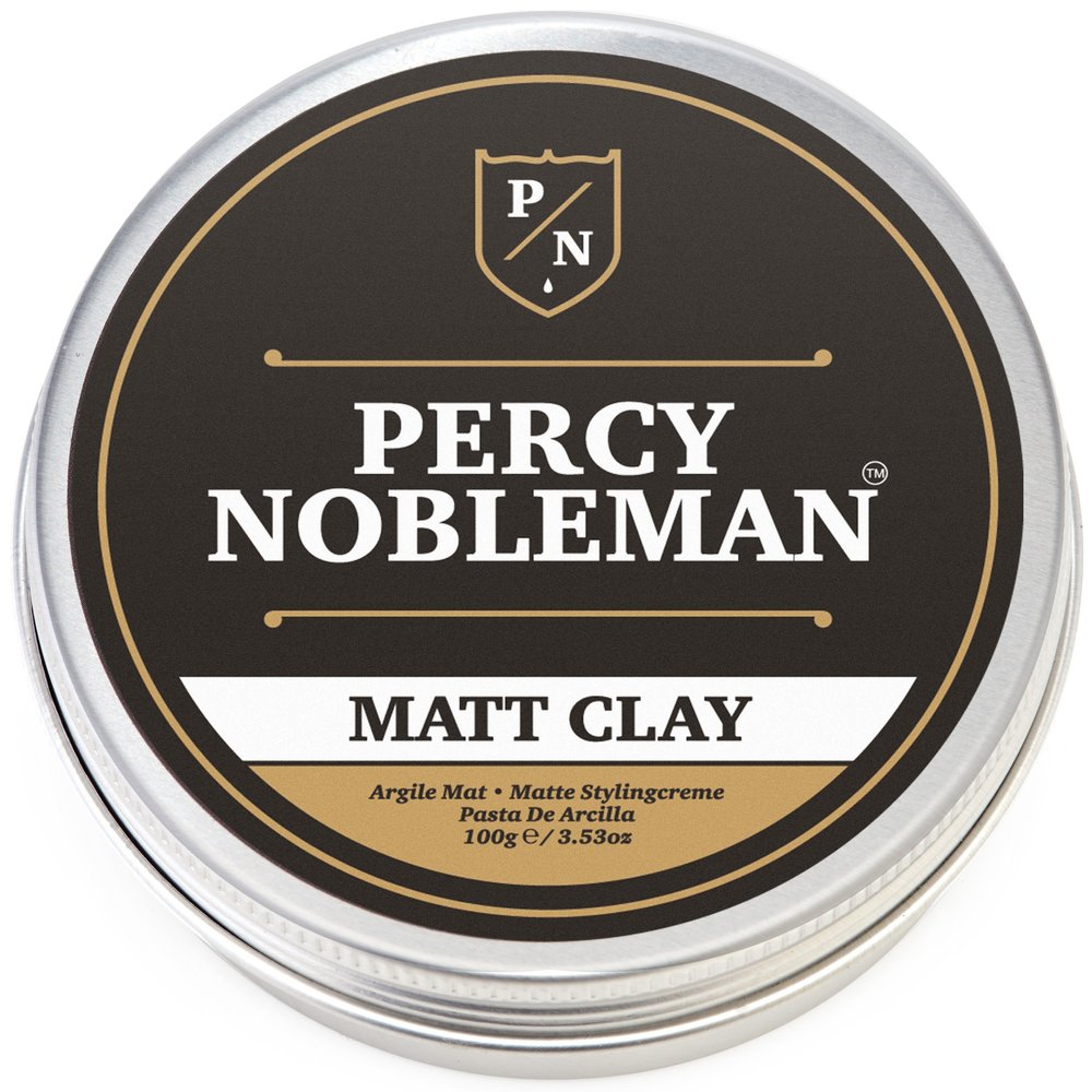 Matte Clay By Percy Nobleman, A Hair Clay For Men, 3.38oz