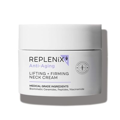 Replenix Lifting + Firming Neck Cream, Advanced Medical-Grade Neck & Dcollet Treatment for Mature Skin (1.7 oz)