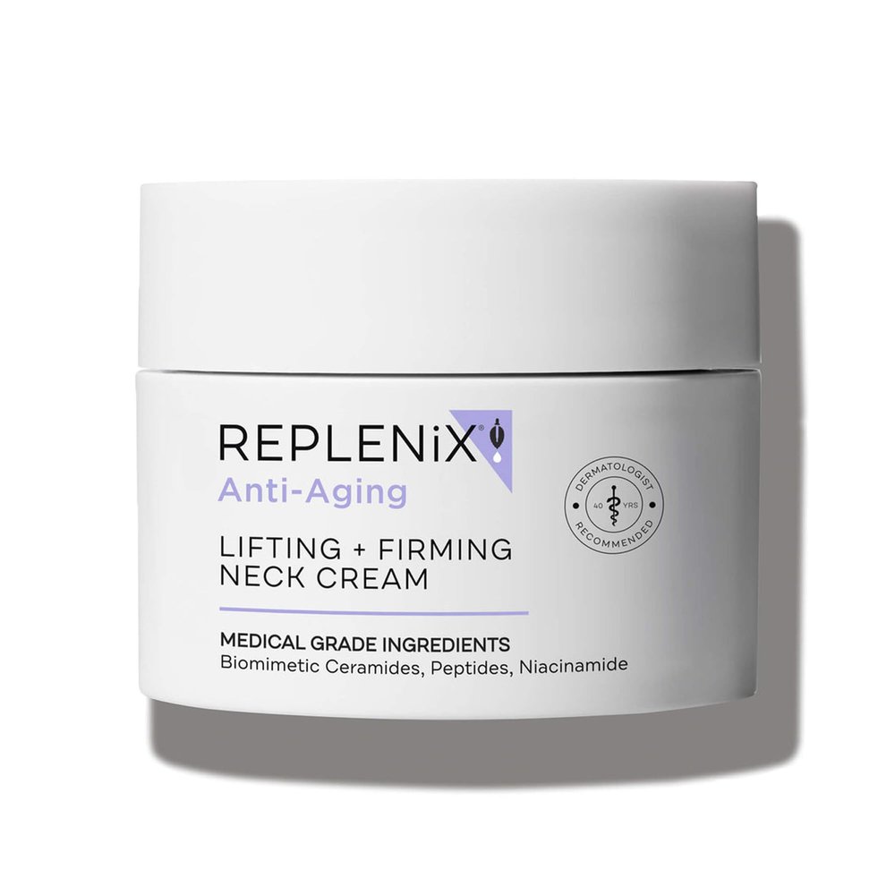 Replenix Lifting + Firming Neck Cream, Advanced Medical-Grade Neck & Dcollet Treatment for Mature Skin (1.7 oz)