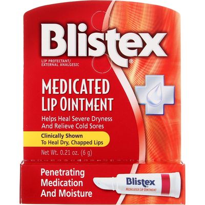 Blistex Medicated Lip Ointment 0.21 oz (Pack of 6)
