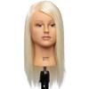 Olivia- [100% European Hair Mannequin], Cosmetlogy Training Head Doll, Platinum Blonde (17 inch) view 1