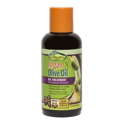 Sof N'Free N'Pretty Grohealthy Argan & Olive Oil Treatment, 4 Oz