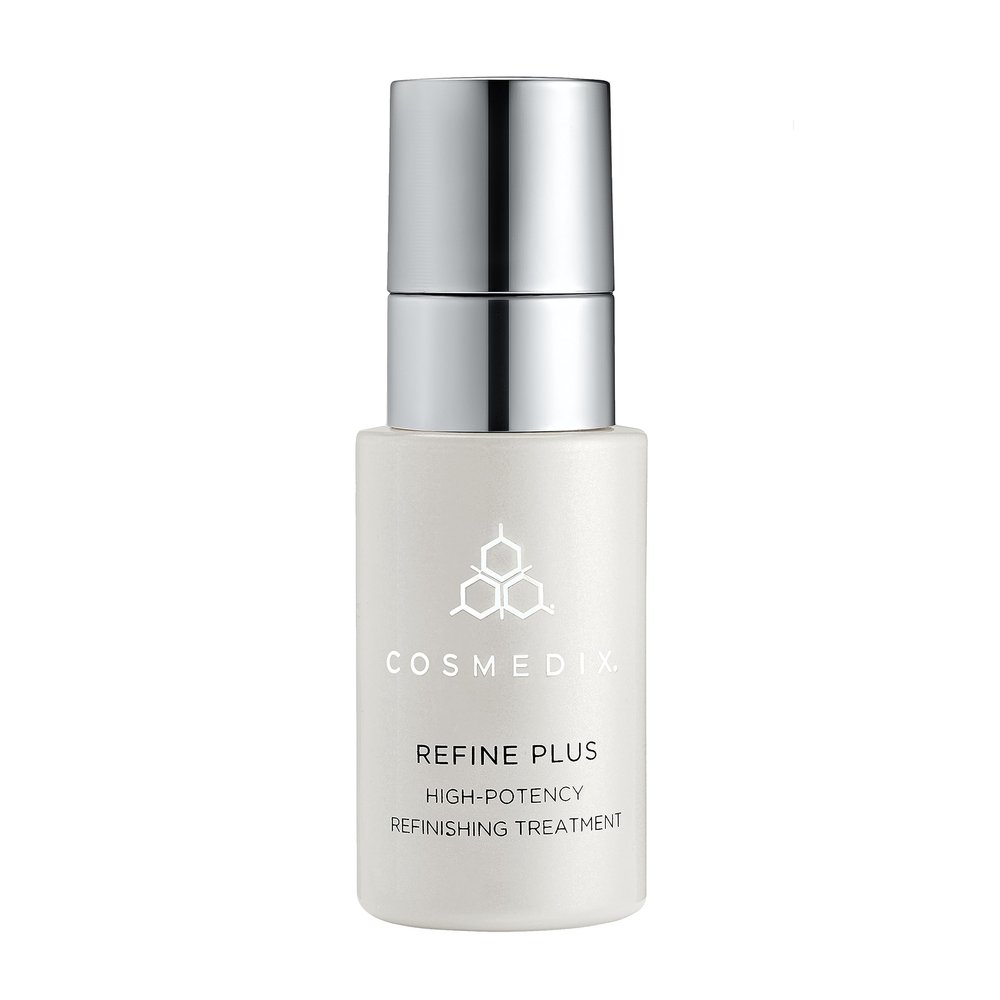 COSMEDIX Refine Plus, High Potency Anti-Aging Treatment for Face - PM Night Facial Peel for Acne Scars, Dark Spots, Fine Lines & Hyper-Pigmentation with Retinol Complex & Hydrating Ingredients