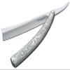 Magnum Fleet Street Razor, Silver Handle, Straight Blade view 1