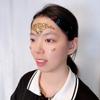 face jewels for makeup Festival Wedding Face Gems Temporary Tattoos mermaid halloween Bindi Fusion Headpiece Body Jewellery bindi face jewel(Topaz gold/SR16) view 3