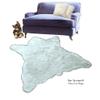 Bear Skin Rug - White Shag - Faux Fur - Realistic - Life Size - Fur Accents Original (4'x5') view 2