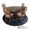 Black Shag Area Rug - Round - Premium Shaggy Faux Fur Sheepskin - Fur Accents Original USA (8' Diameter) view 2
