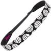 Hipsy Adjustable No Slip Volleyball Headbands for Women Gift Packs (Volleyball Mixed Black 3pk) view 2