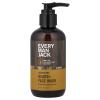 Every Man Jack Beard + Face Wash - Sandalwood | 200 ml - 1 Bottle | Naturally Derived, Parabens-free, Pthalate-free, Dye-free, and Certified Cruelty Free view 1