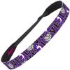 Hipsy Adjustable No Slip Volleyball Headbands for Women Gift Packs (Volleyball Mixed Purple 3pk) view 4