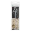 Victoria Lynn VL47254 Number On Stick 4 Silver Mirror view 2