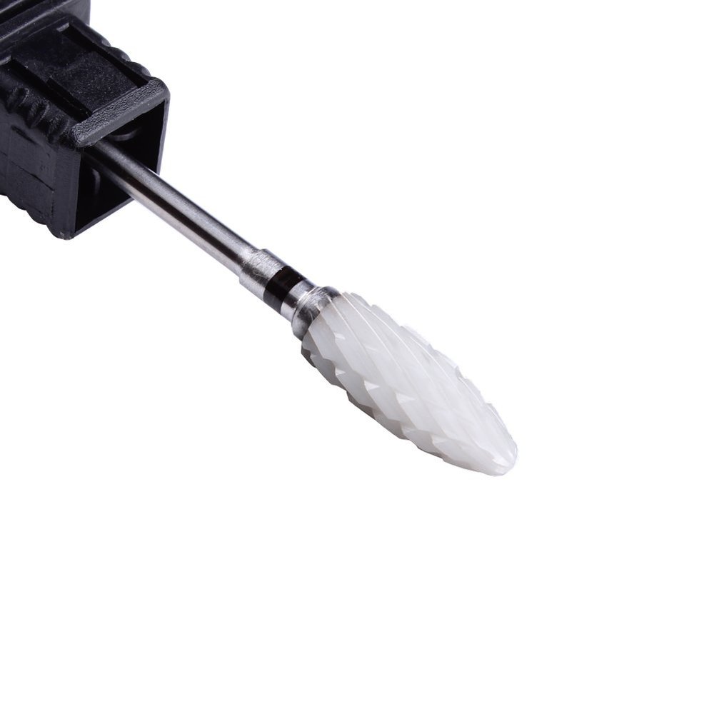 Ceramic Nail File Drill Bit Professional 3/32" Rotary Burr for Nail Art Salon Extra Corse-XC Grit