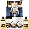 SpaLife Luxury Spa Skincare Sandalwood Gift Set for Men | Mens Body Wash Gifts | Mens Gift Set for Bath and Body | Christmas Gifts for Men | Cleansing, Moisturizing, Exfoliating | 7-Piece Bundle view 1