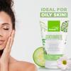 Funat Cucumber with Chamomille Face Liquid Organic Gel Facial Foam Cleanser Moisturizer Oily Skin Paraben-Free 5.2 Oz-150 g view 2