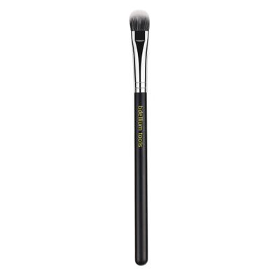 Bdellium Tools Professional Makeup Brush - Maestro Series 775 Duet Fiber Shader - With Soft Synthetic Fibers, For Shading Eyeshadow (Black, 1pc)