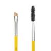 Bdellium Tools Professional Makeup Brush - Studio Series 735 Double-Ended Brow/Lash - With Mix of Soft Synthetic & Natural Fibers, For Eyes Daily Grooming (Yellow, 1pc) view 2