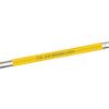 Bdellium Tools Professional Makeup Brush - Studio Series 735 Double-Ended Brow/Lash - With Mix of Soft Synthetic & Natural Fibers, For Eyes Daily Grooming (Yellow, 1pc) view 4