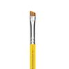 Bdellium Tools Professional Makeup Brush - Studio Series 764 Bold Angled Brow - With Mix of Soft Natural and Synthetic Fibers, For Shaping Eyebrows (Yellow, 1pc) view 2