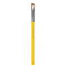 Bdellium Tools Professional Makeup Brush - Studio Series 764 Bold Angled Brow - With Mix of Soft Natural and Synthetic Fibers, For Shaping Eyebrows (Yellow, 1pc) view 3