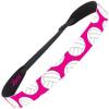 Hipsy Adjustable No Slip Volleyball Headbands for Women Gift Packs (Volleyball Mixed Hot Pink 3pk) view 3