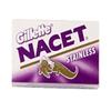 100 NACET STAINLESS Double Edge Razor Blades view 2