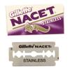 100 NACET STAINLESS Double Edge Razor Blades view 3