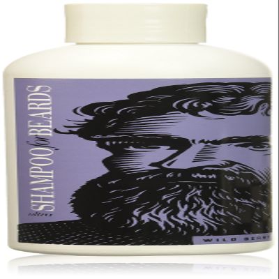 Ultra-Grooming Beard Shampoo & Wash by Beardsley & Company Beard Care Products (Wild Berry, 8 oz)