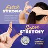 Gumi good Hair Elastics - Ouchless No Damage Elastic Hair Bands (Black - Large) view 3