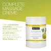 Bon Vital Complete Massage Creme, 1/2-Gallon, Unscented Non-Greasy Cream with Marula, Olive & Jojoba Oils, Hypoallergenic Moisturizer for Professional & Home Use, Premium Dual-Purpose, Massage Therapy view 4