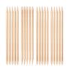 Yimart 100Pcs Nail Art Cuticle Pusher Remover Manicure Pedicure Tool Orange Wood Sticks view 2