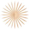 Yimart 100Pcs Nail Art Cuticle Pusher Remover Manicure Pedicure Tool Orange Wood Sticks view 3
