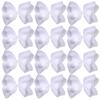 Large Boutique Hair Bows 6 Inch Cheerleading Cheerleader Cheer Bow Alligator Clips(White) view 1