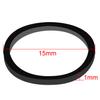 Hicarer Pack of 2000 Mini Rubber Bands Black Soft Hair Elastics Braiding Bands for Small Dreadlocks, Wedding Hairstyle and More view 2