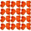 Large Boutique Hair Bows 6 Inch Cheerleading Cheerleader Cheer Bow Alligator Clips(Orange) view 1