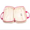 MainStreet Collection Linen Carolina Cosmetic Bag (Pink Moire Trim) view 4