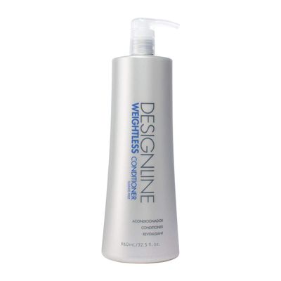 Weightless Conditioner, 32.5 oz - Regis DESIGNLINE - Sulfate Free and Color Safe Soothing Conditioner with Oils for Enhanced Shine. Body and Heat Protection