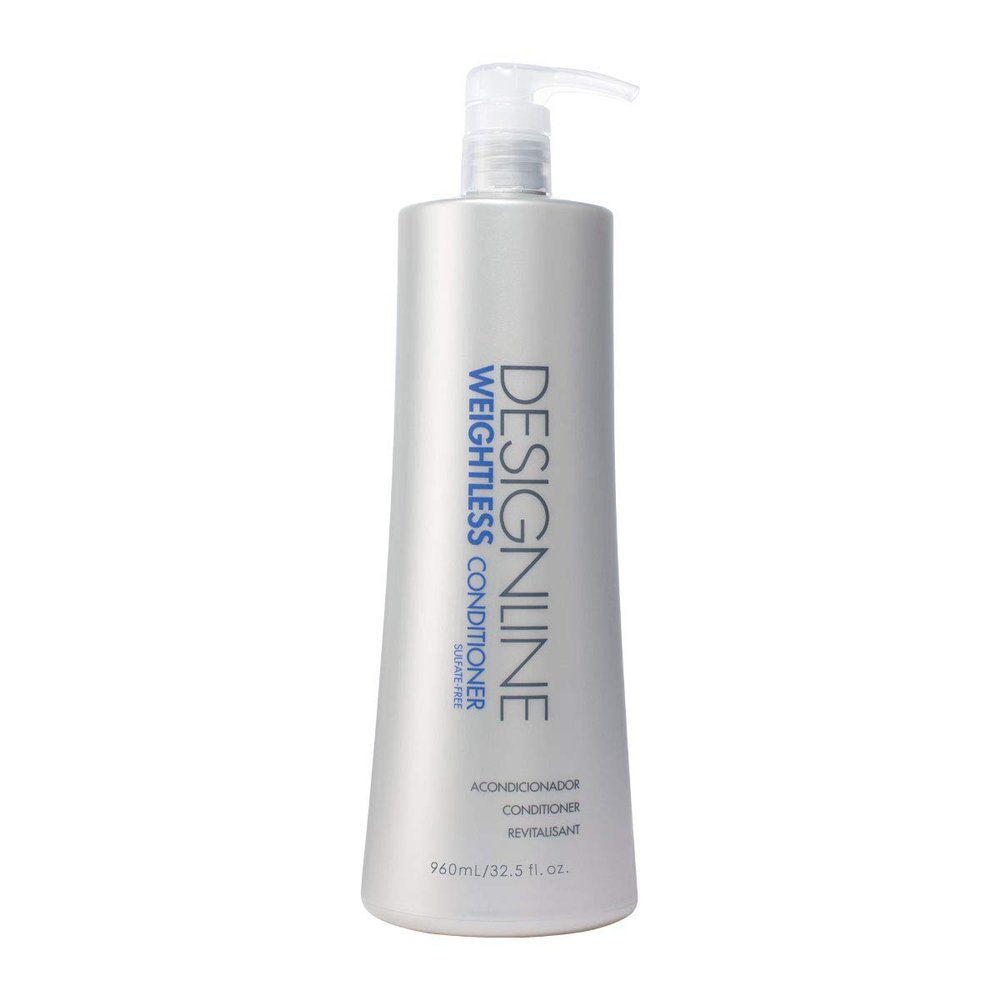 Weightless Conditioner, 32.5 oz - Regis DESIGNLINE - Sulfate Free and Color Safe Soothing Conditioner with Oils for Enhanced Shine. Body and Heat Protection